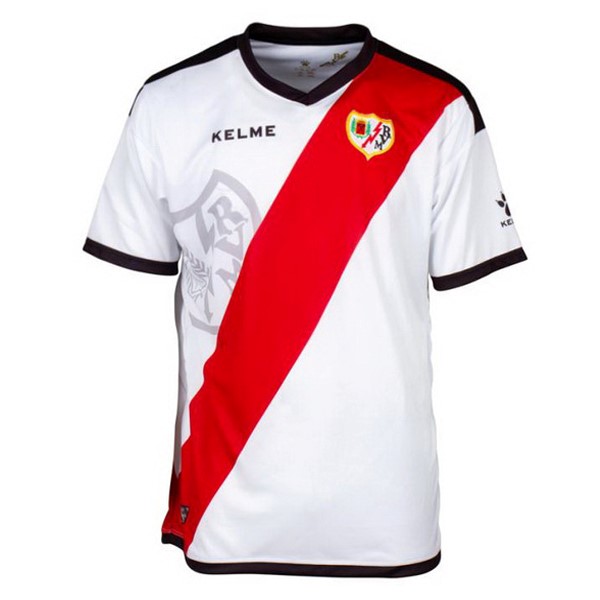 Trikot Rayo Vallecano De Madrid Heim 2018-19 Weiß Fussballtrikots Günstig